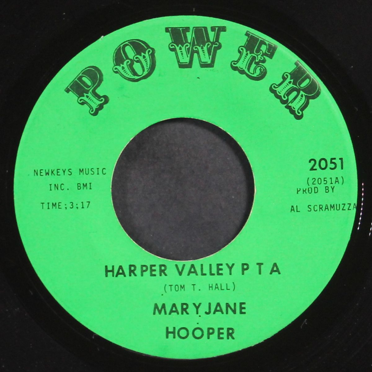 that's how strong my love is / harper valley p.t.a. by MARY JANE HOOPER