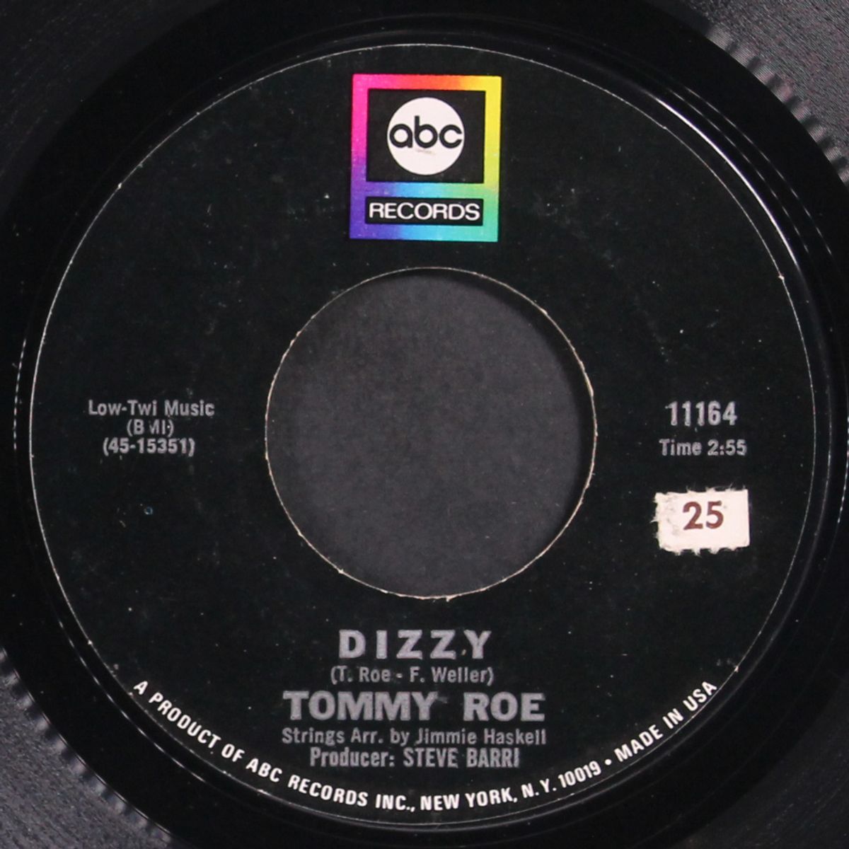 dizzy / the you i need by TOMMY ROE