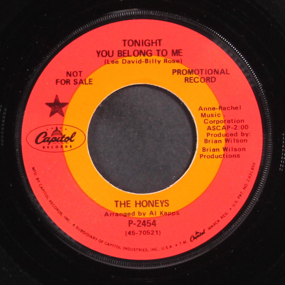 tonight you belong to me / goodnight my love by HONEYS