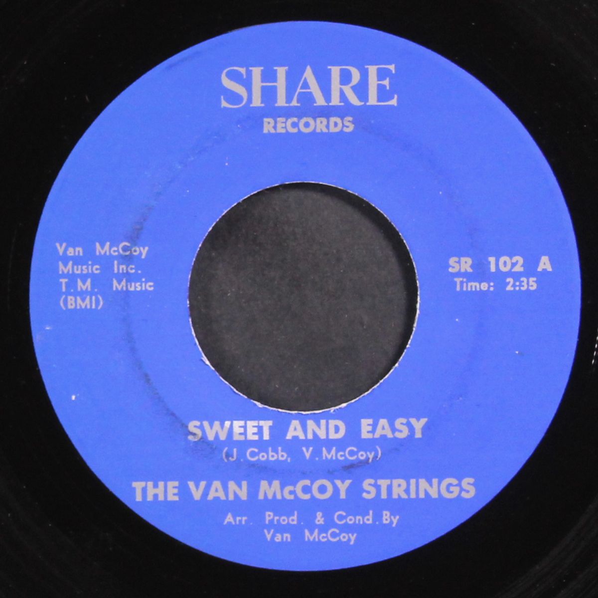sweet and easy / if i could make you mine by VAN MCCOY STRINGS