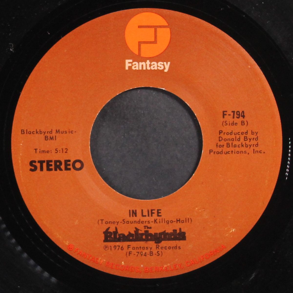 party land / in life by BLACKBYRDS