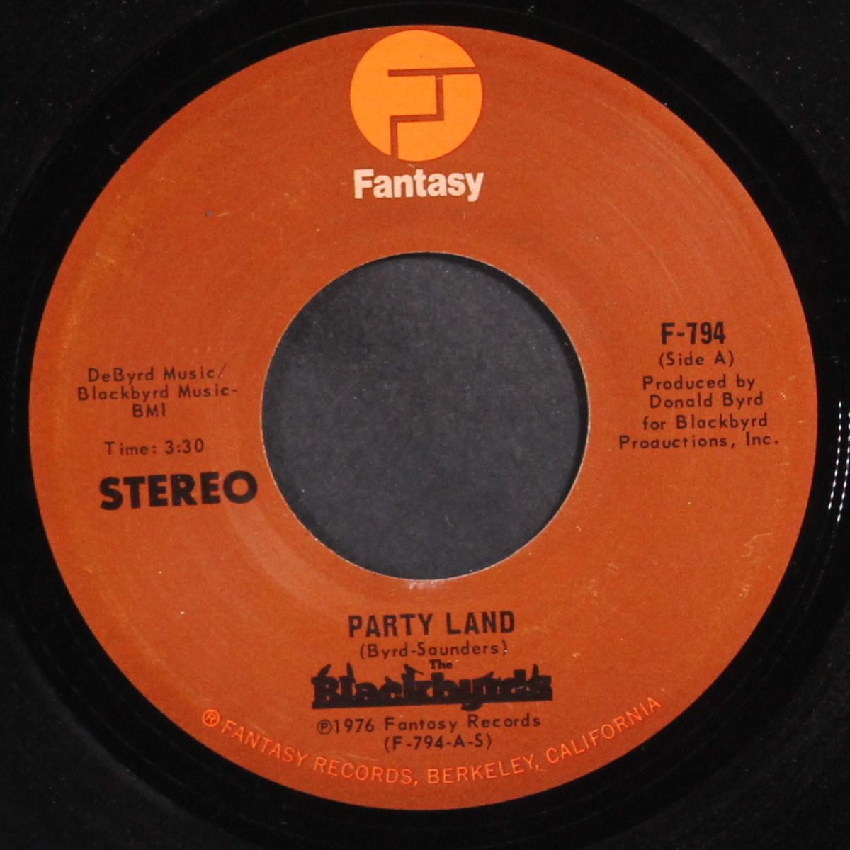 party land / in life by BLACKBYRDS