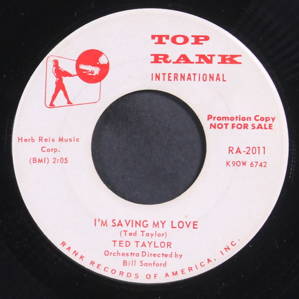 i'm saving my love by TED TAYLOR