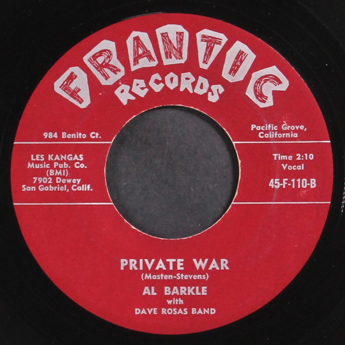 private war / soda date by AL BARKLE