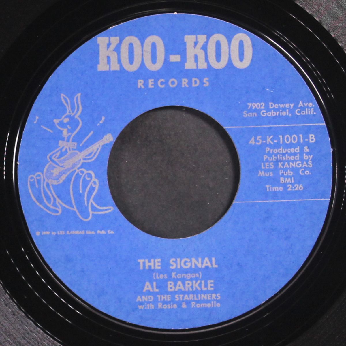 wait 'till the commercial / the signal by AL BARKLE & STARLINERS