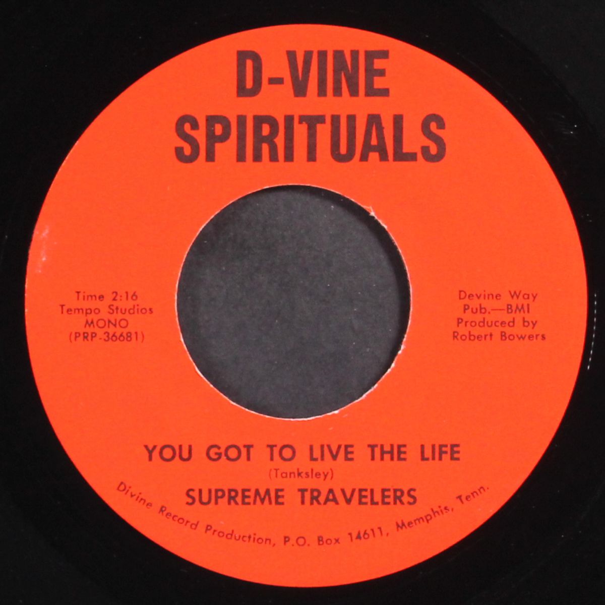 this evening church / you got to live the live by SUPREME TRAVELERS