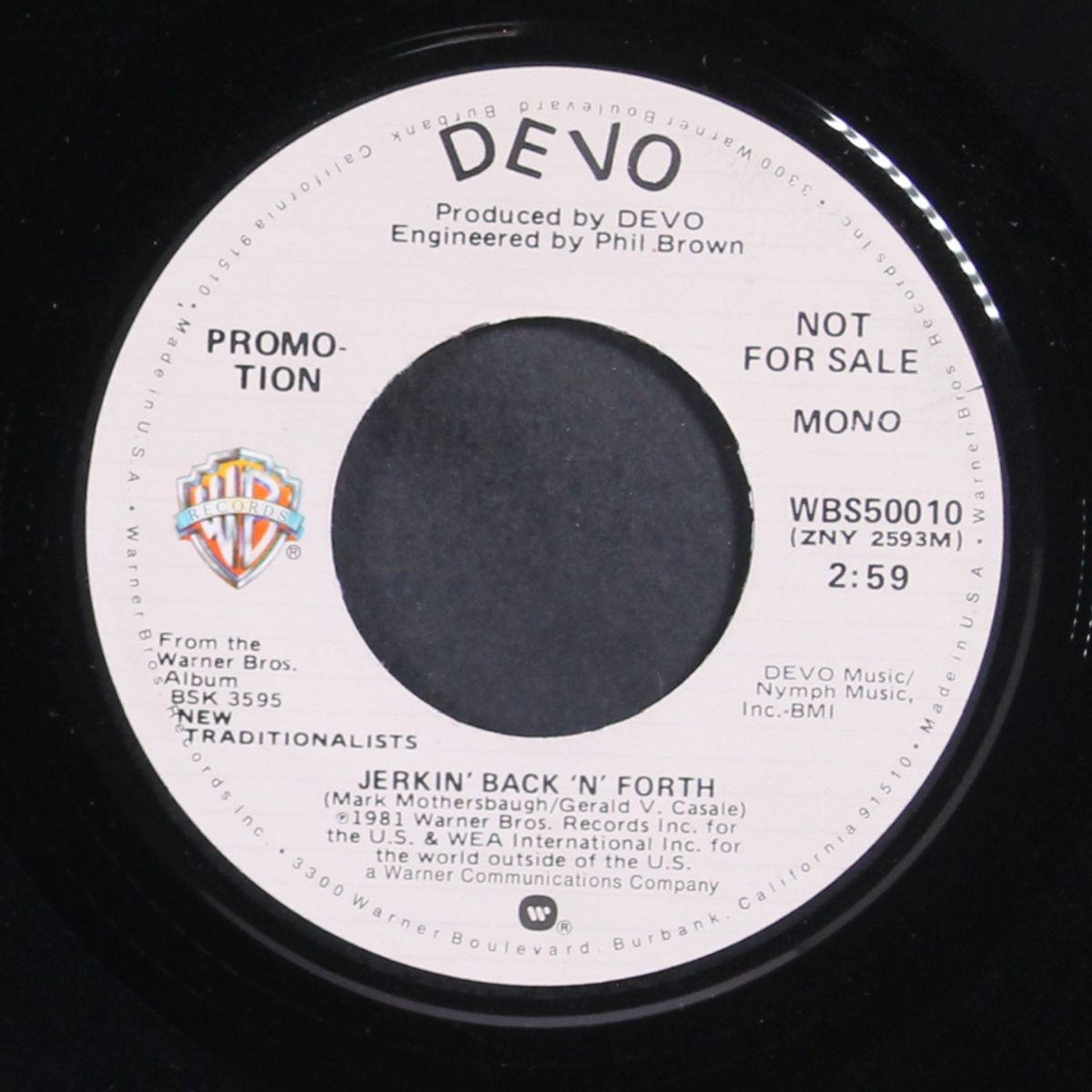 jerkin' back 'n' forth by DEVO