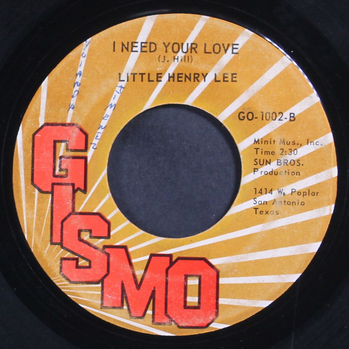 only to be hurt / i need your love by LITTLE HENRY LEE