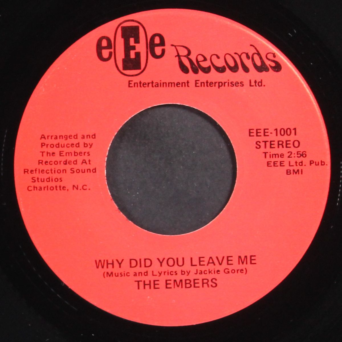 why did you leave me / i love beach music by EMBERS