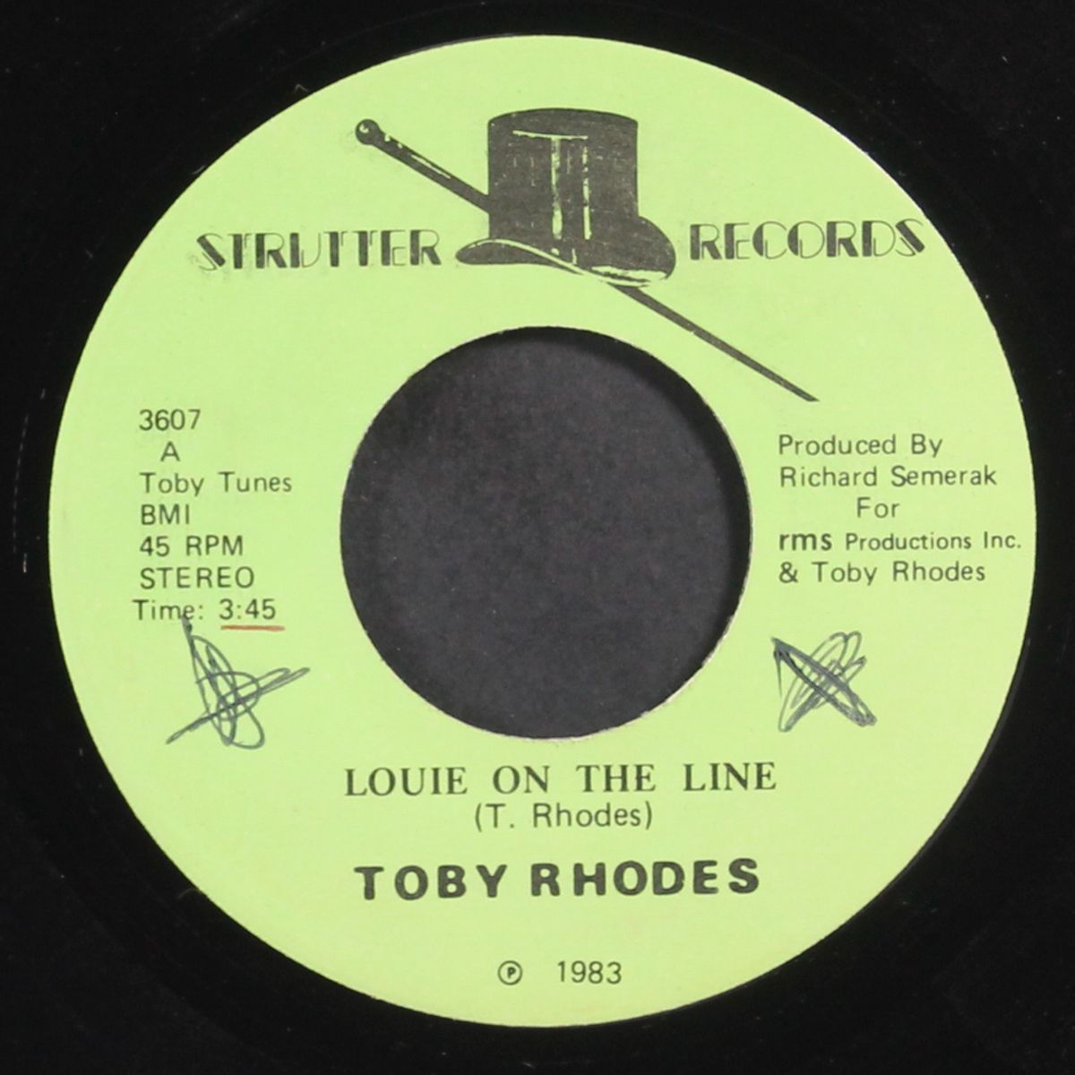 louie on the line / take it by TOBY RHODES