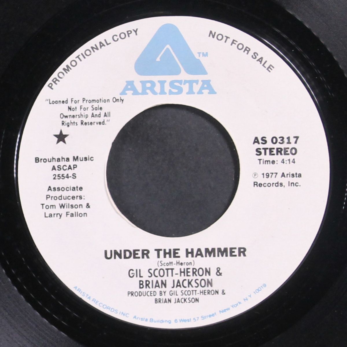 racetrack in france / under the hammer by GIL SCOTT-HERON & BRIAN JACKSON