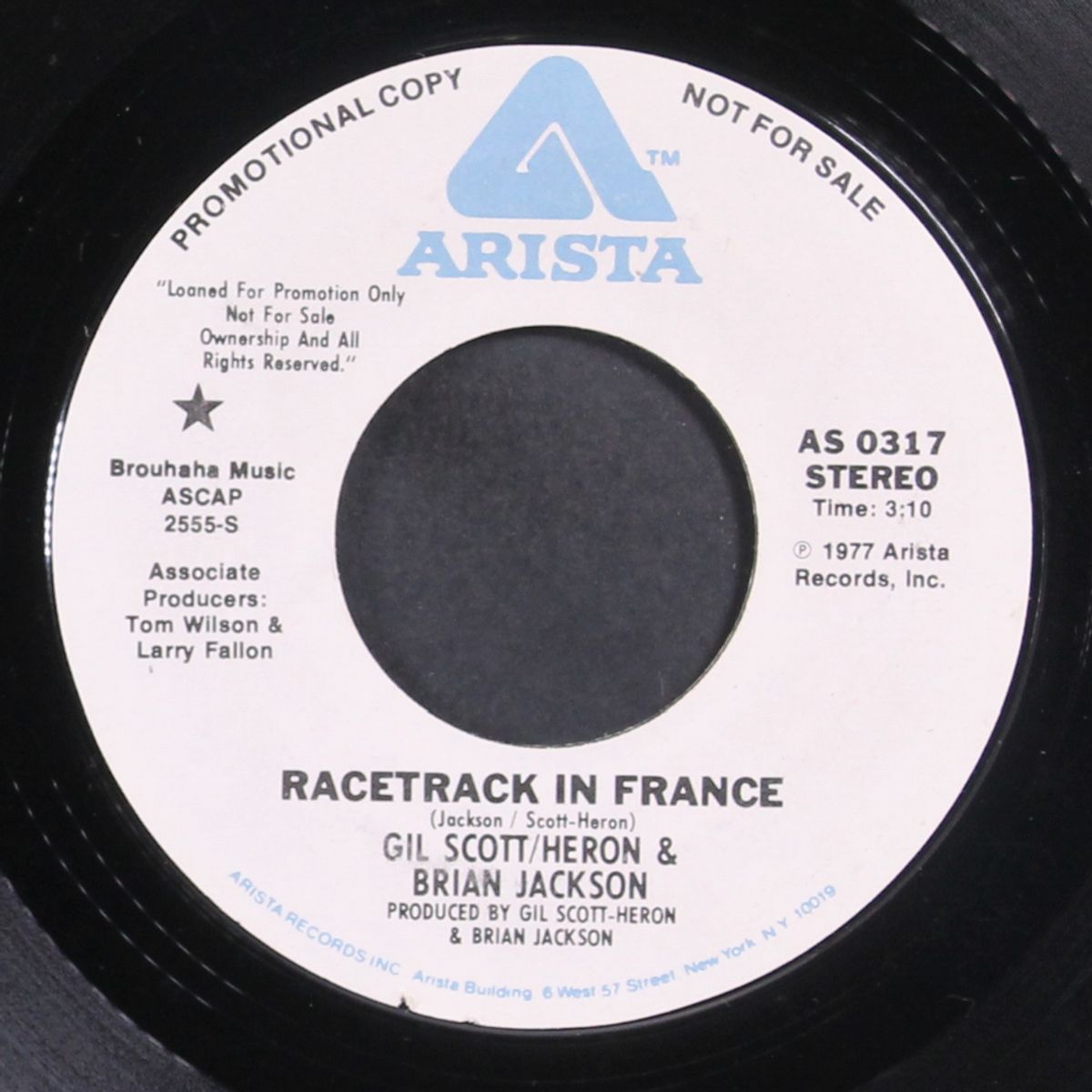 racetrack in france / under the hammer by GIL SCOTT-HERON & BRIAN JACKSON