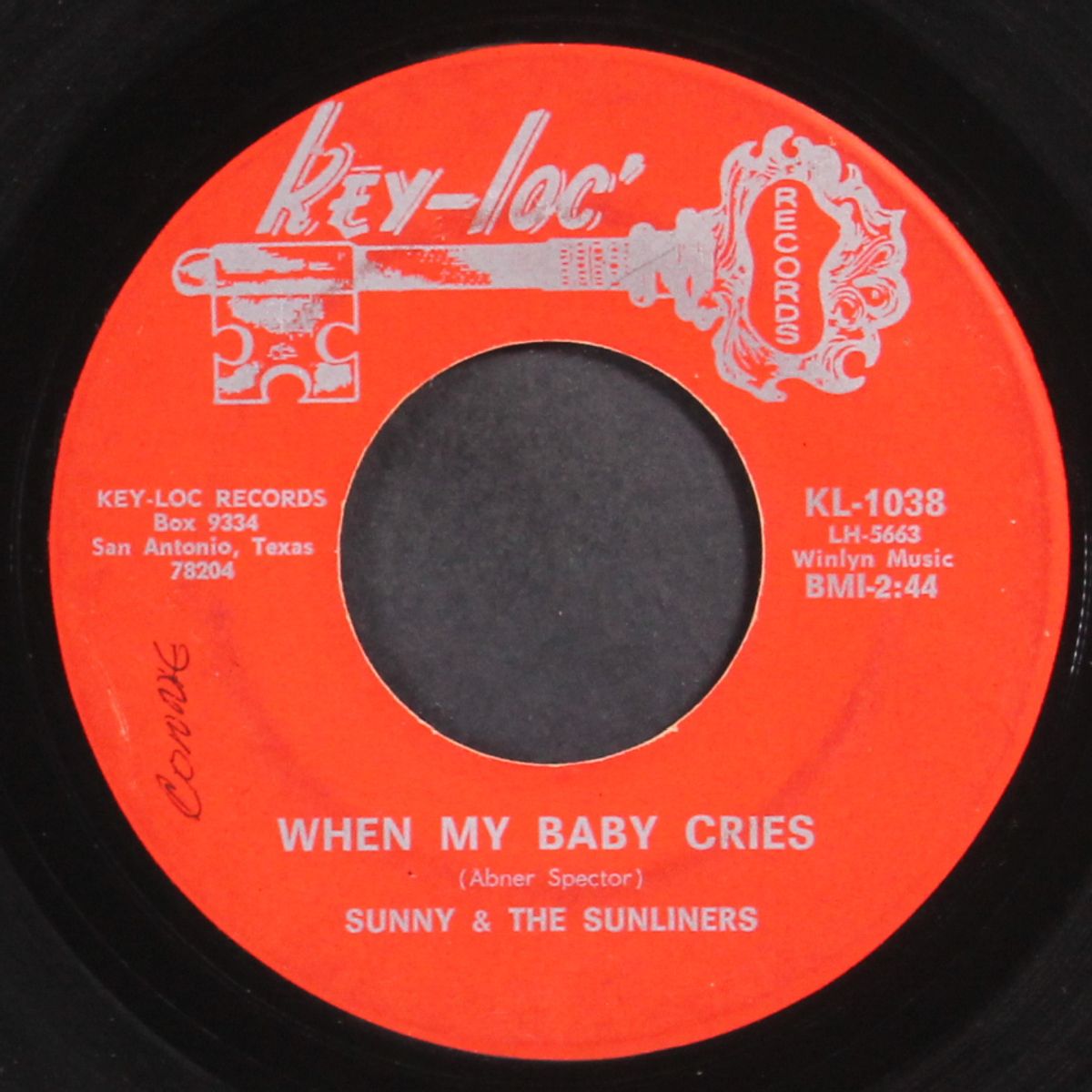 saving my love for you / when my baby cries by SUNNY & SUNLINERS