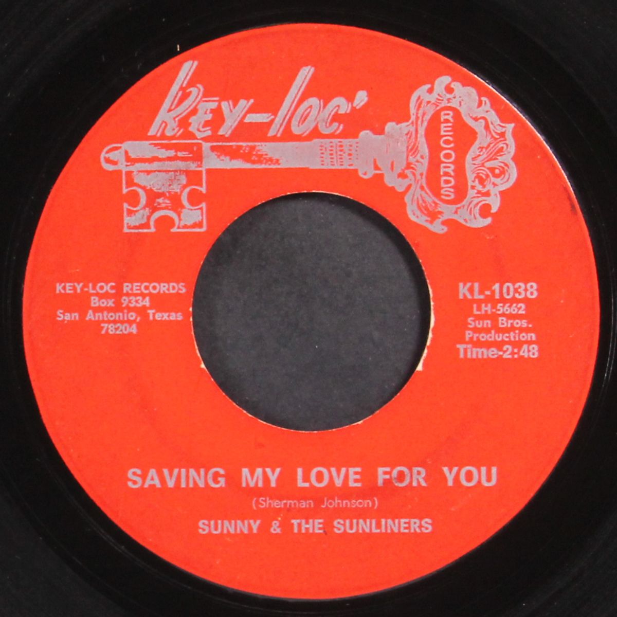 saving my love for you / when my baby cries by SUNNY & SUNLINERS