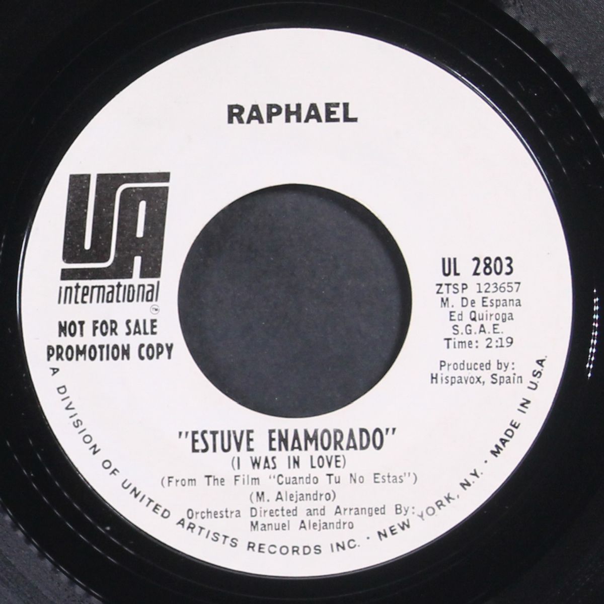 yo soy aquel / estuve enamorado by RAPHAEL