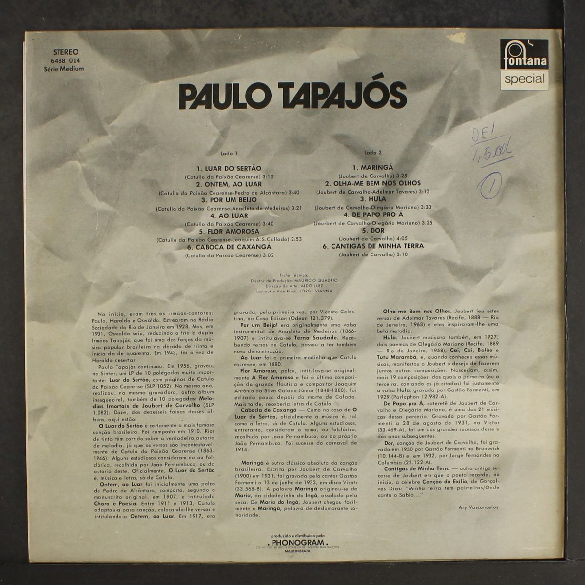 luar do sertao - monumento da musica popular brasileira by PAULO TAPAJOS