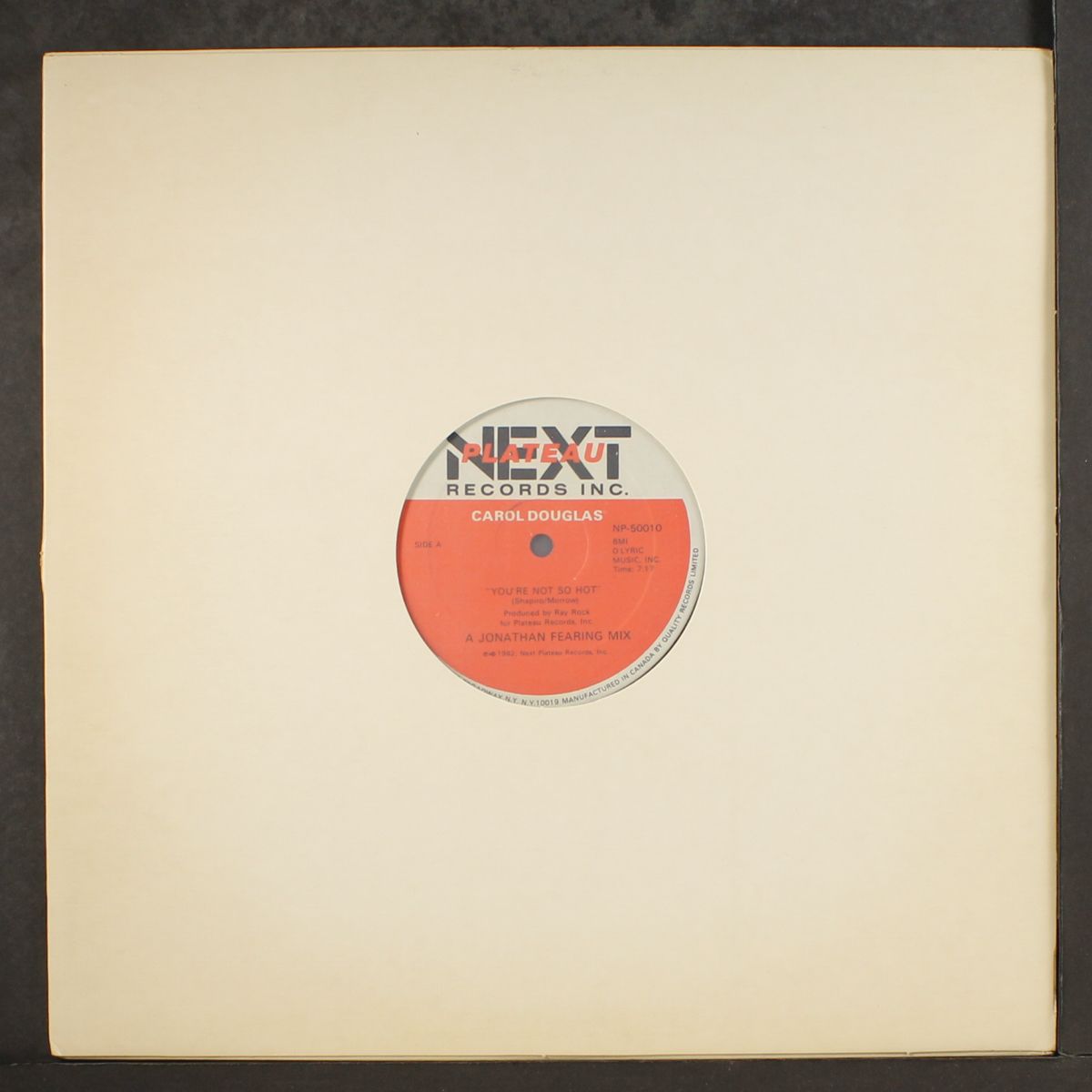 you're not so hot by CAROL DOUGLAS