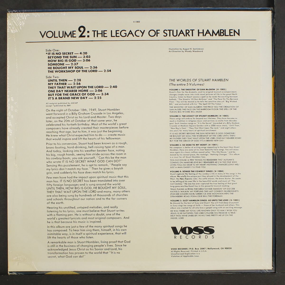 vol. 2: the legacy by STUART HAMBLEN