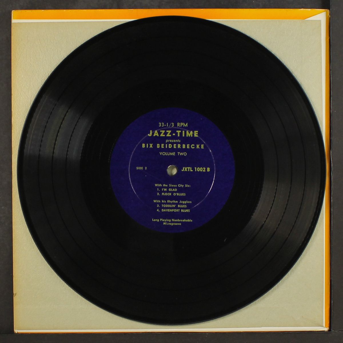 and the wolverine orchestra, vol. 2 by BIX BEIDERBECKE