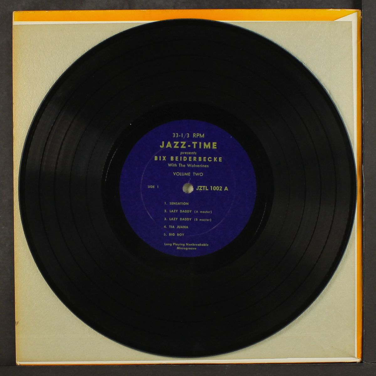 and the wolverine orchestra, vol. 2 by BIX BEIDERBECKE