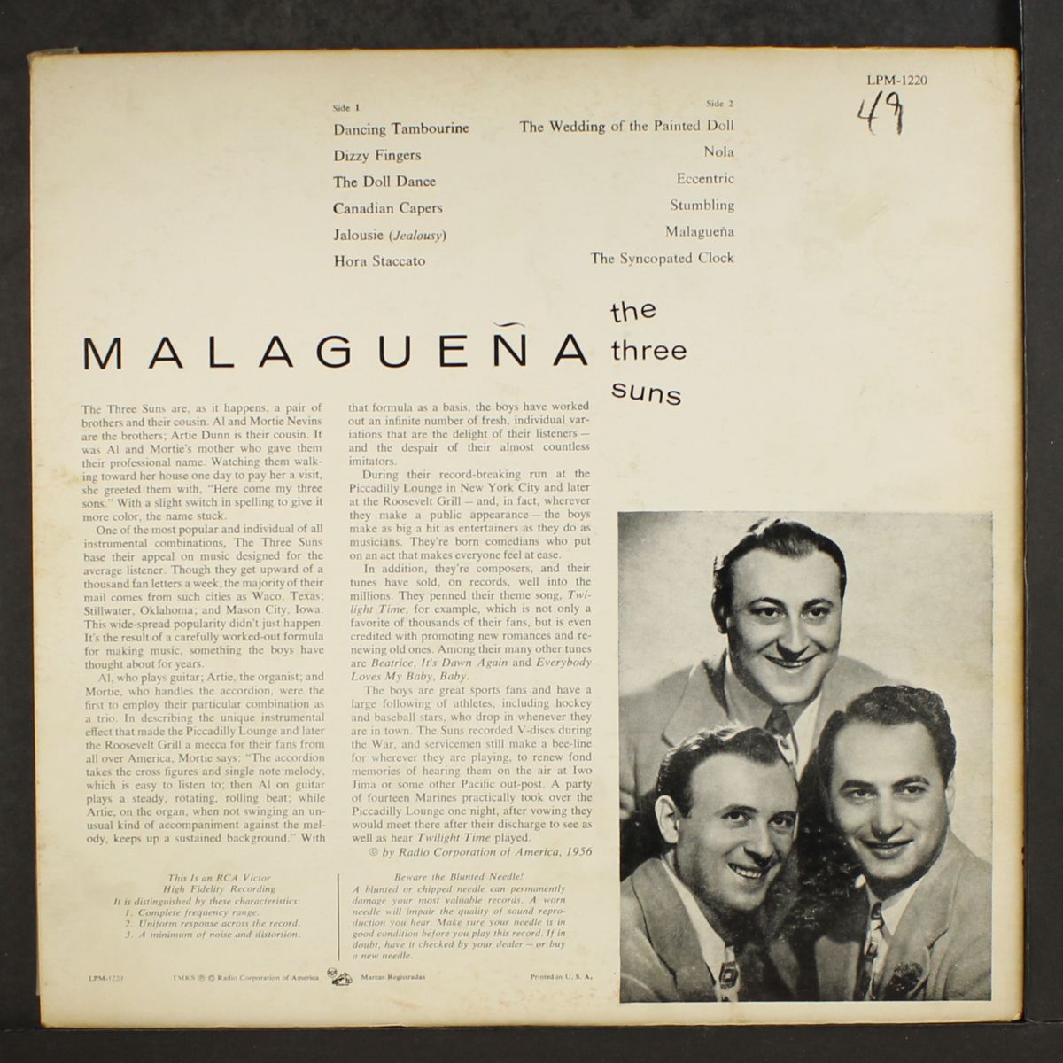malaguena by THREE SUNS