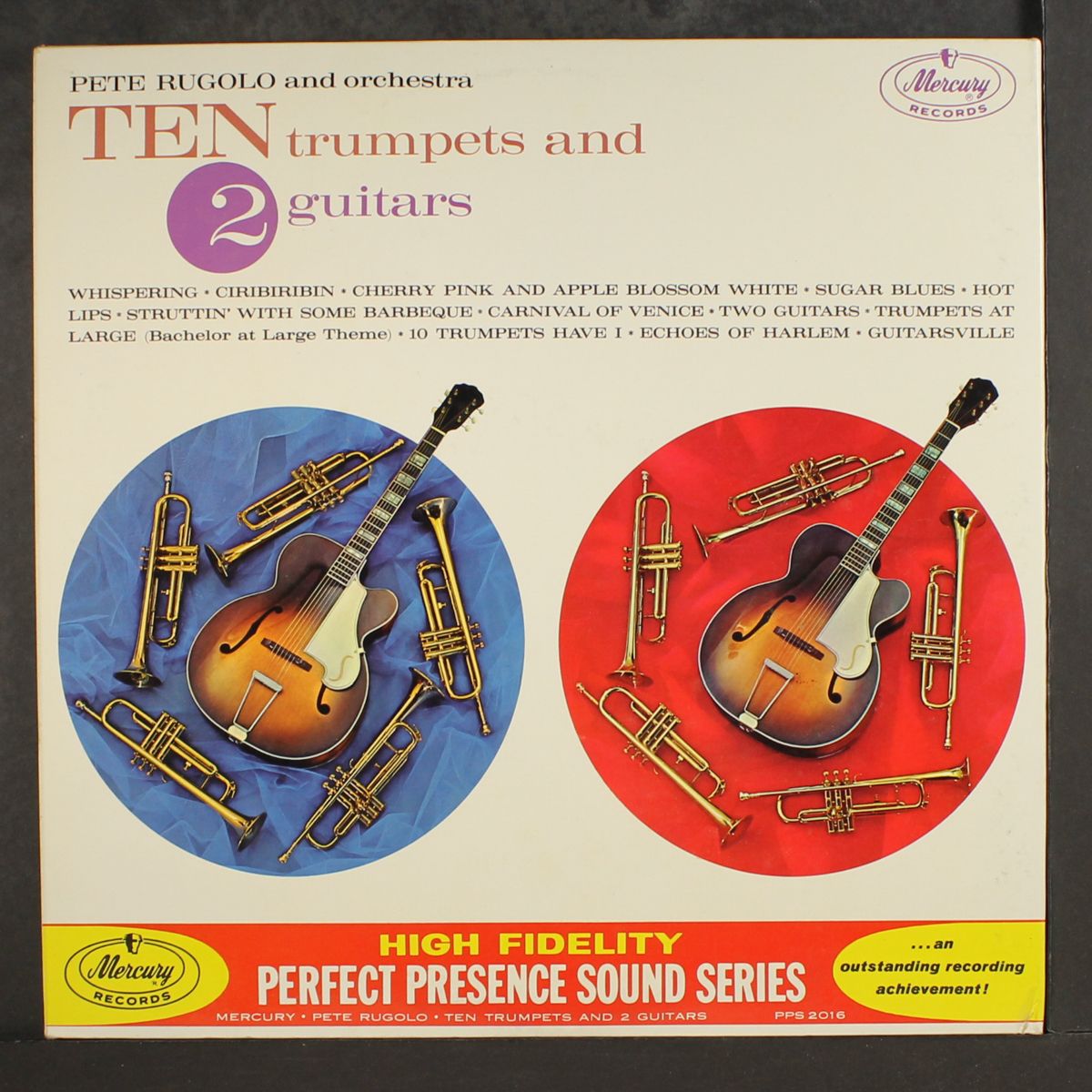 ten trumpets and 2 guitars by PETE RUGOLO
