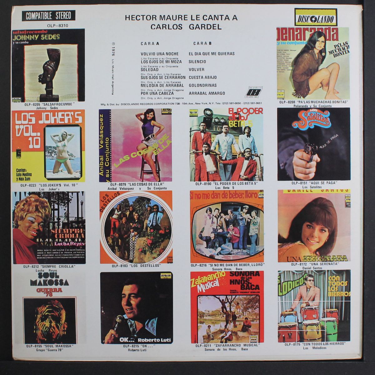 le canta a carlos gardel by HECTOR MAURE