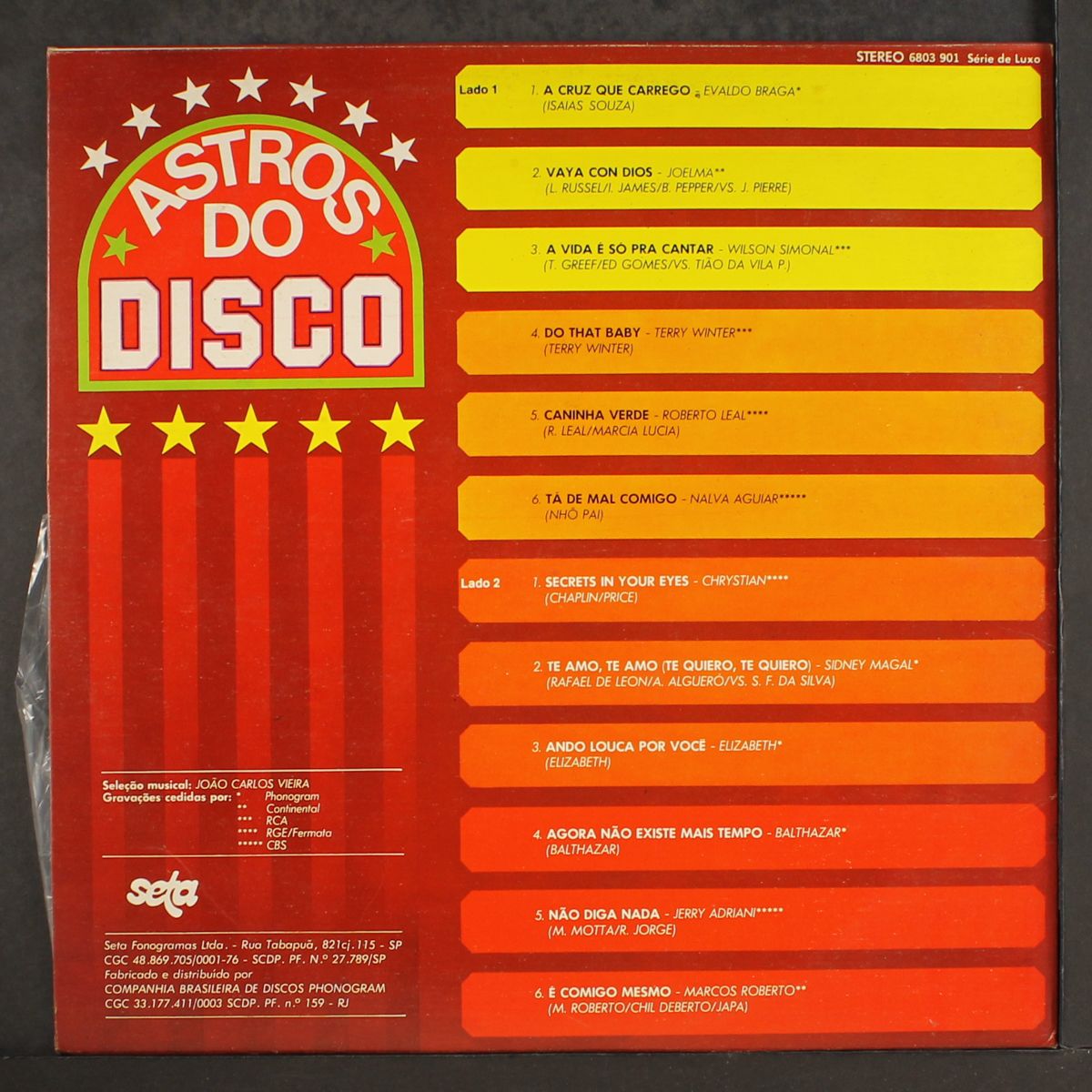 astros do disco by VARIOUS