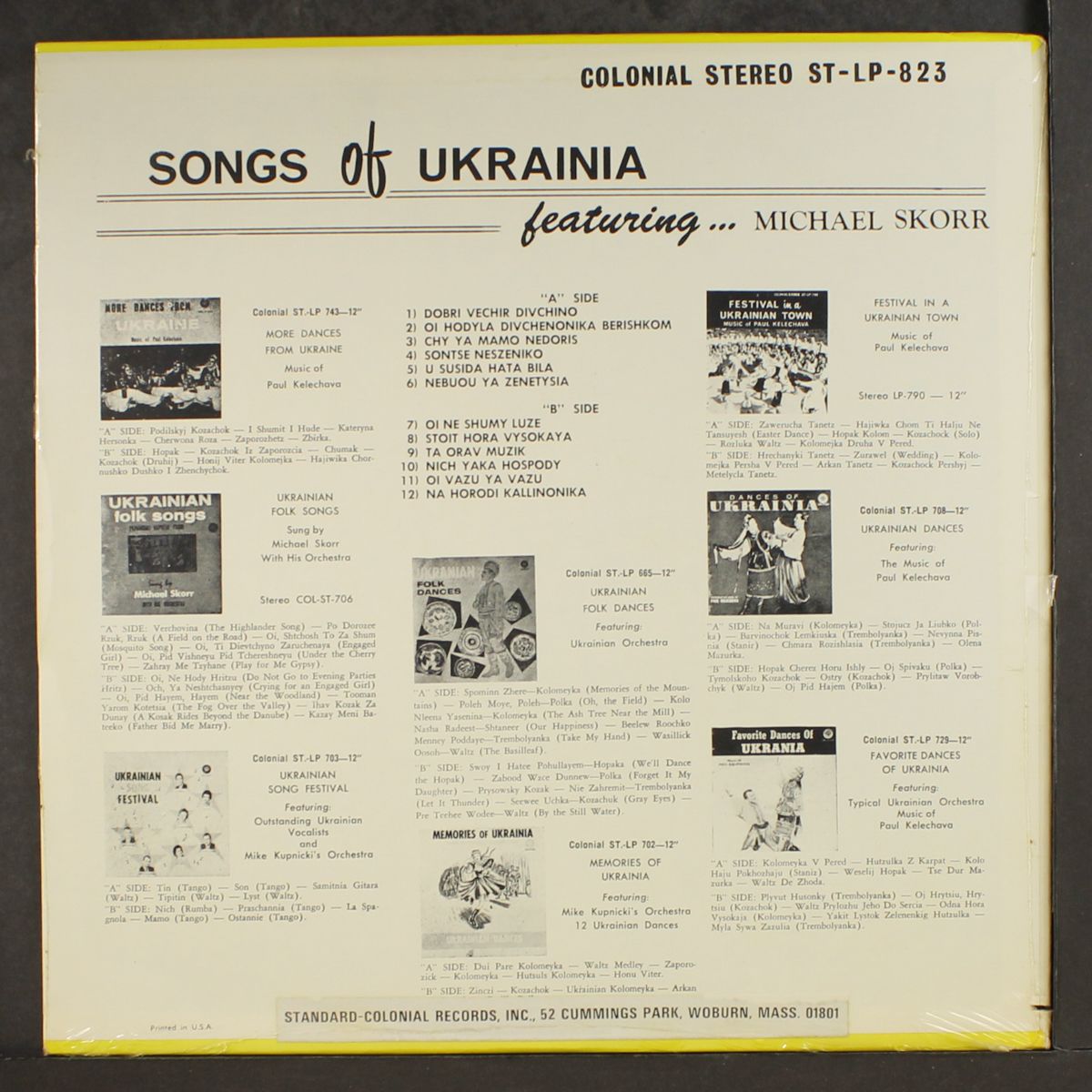 songs of ukrainia by MICHAEL SKORR
