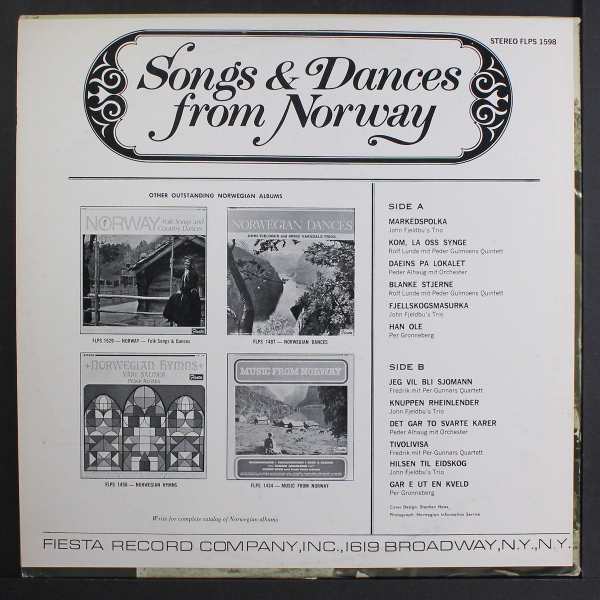 songs & dances from norway by VARIOUS