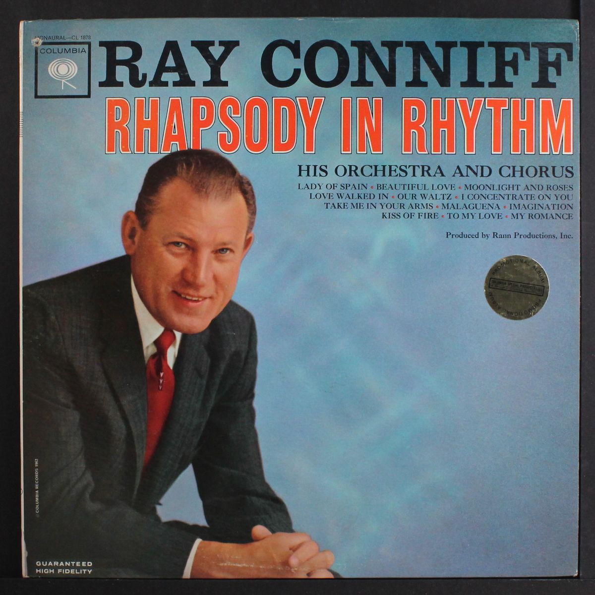 rhapsody in rhythm by RAY CONNIFF