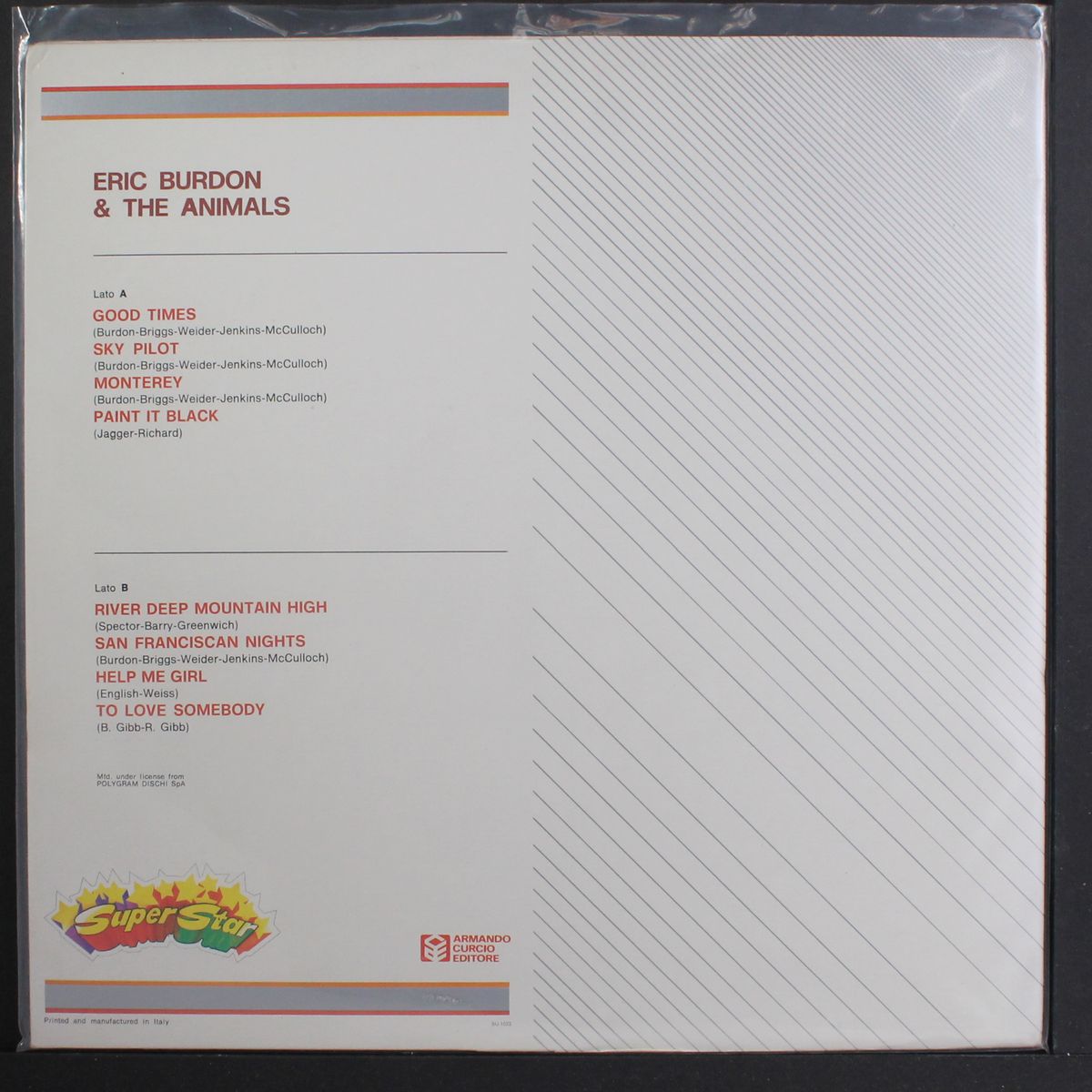 eric burdon & the animals by ERIC BURDON & ANIMALS