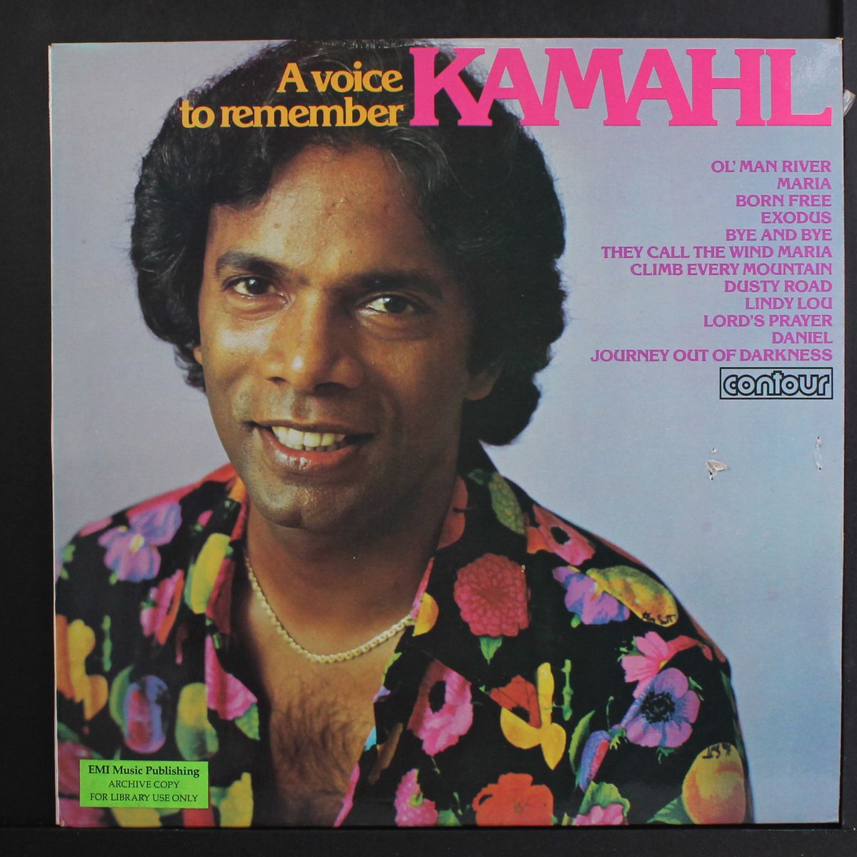 a voice to remember by KAMAHL
