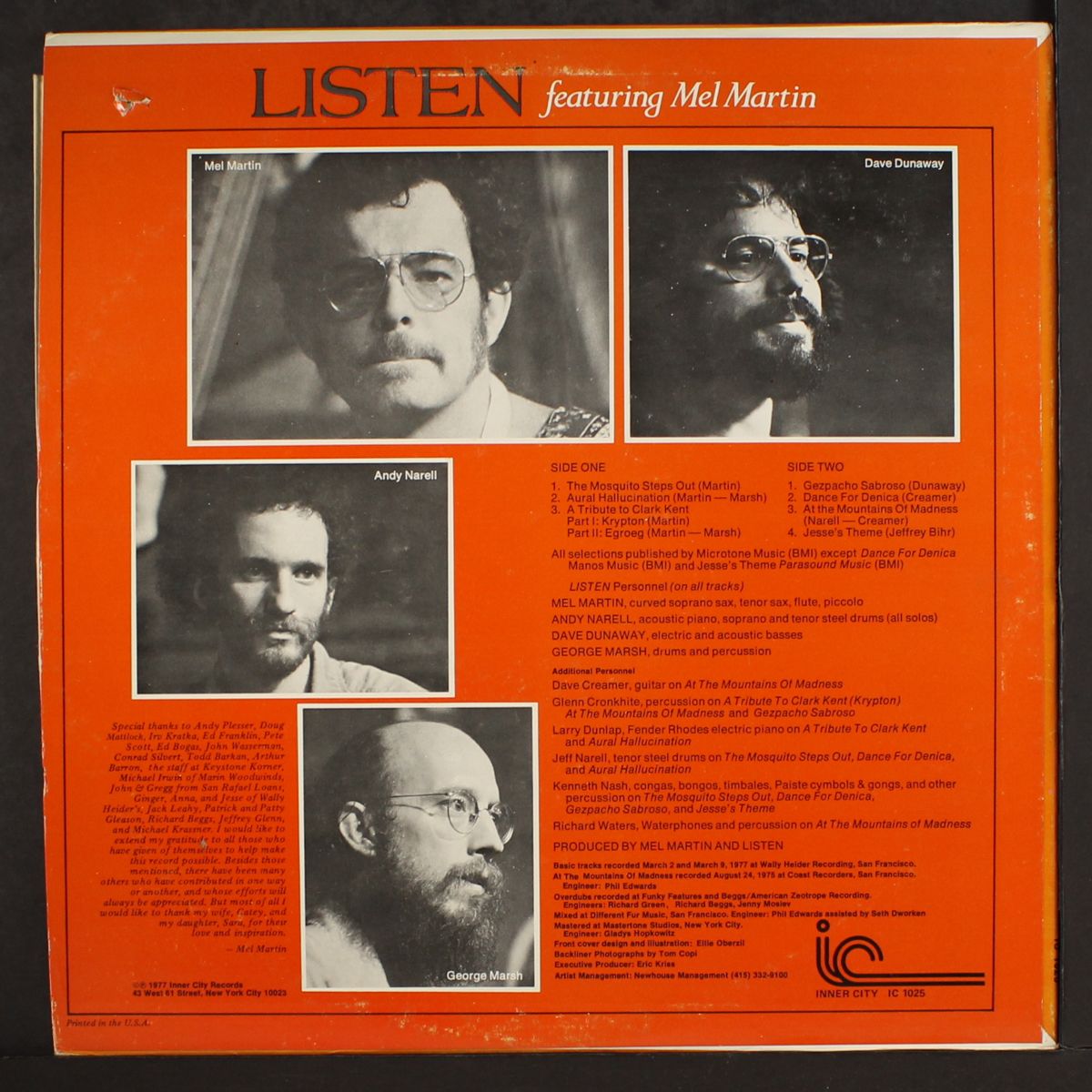 featuring mel martin by LISTEN