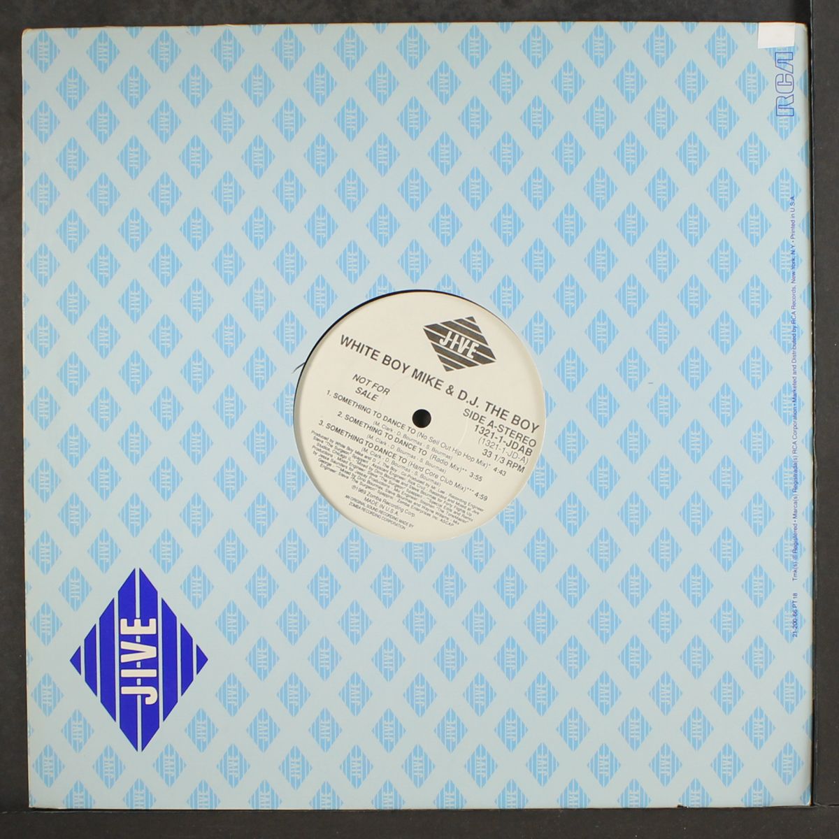 something to dance to by WHITE BOY MIKE & D.J. THE BOY