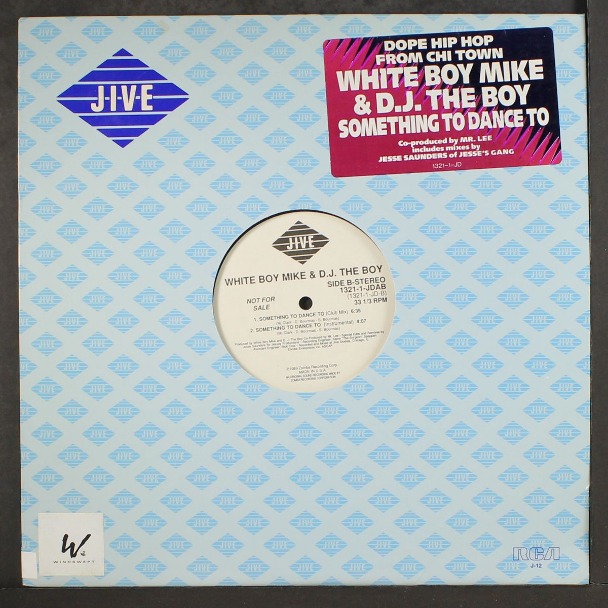 something to dance to by WHITE BOY MIKE & D.J. THE BOY