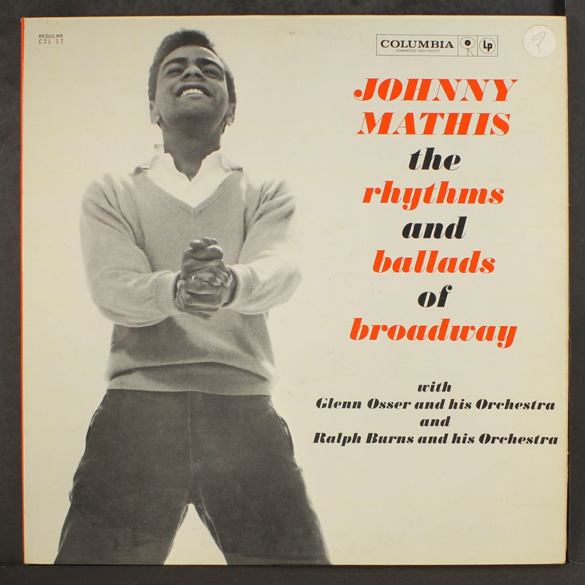 the rhythms and ballads of broadway by JOHNNY MATHIS