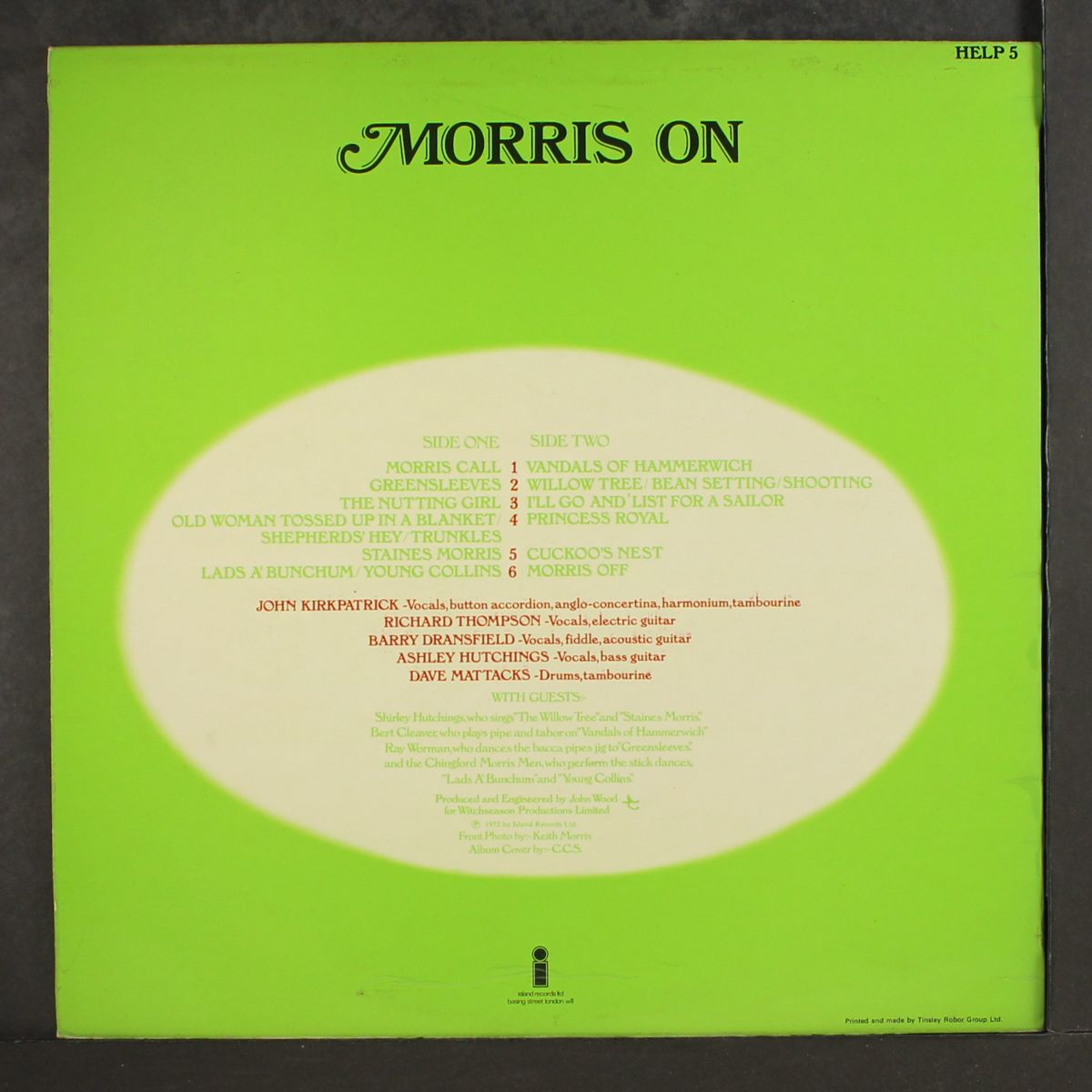 morris on by ASHLEY HUTCHINGS & OTHERS