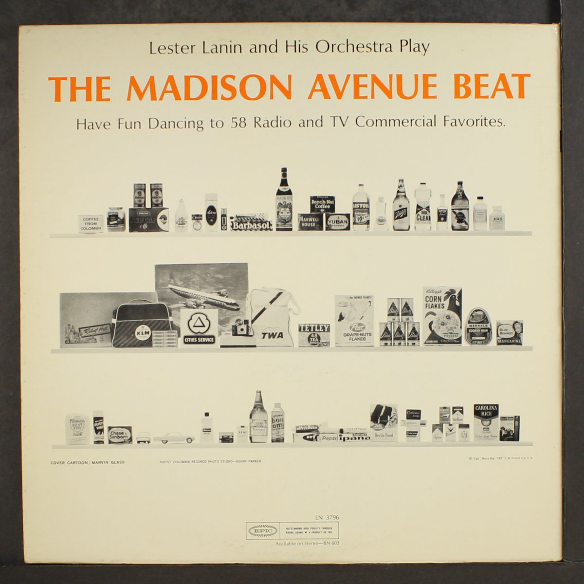 the madison avenue beat by LESTER LANIN
