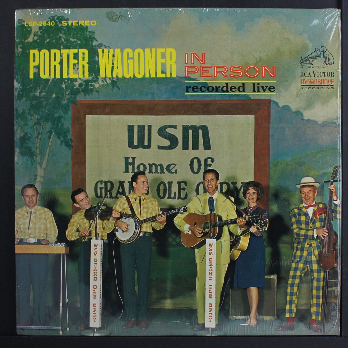 in person by PORTER WAGONER
