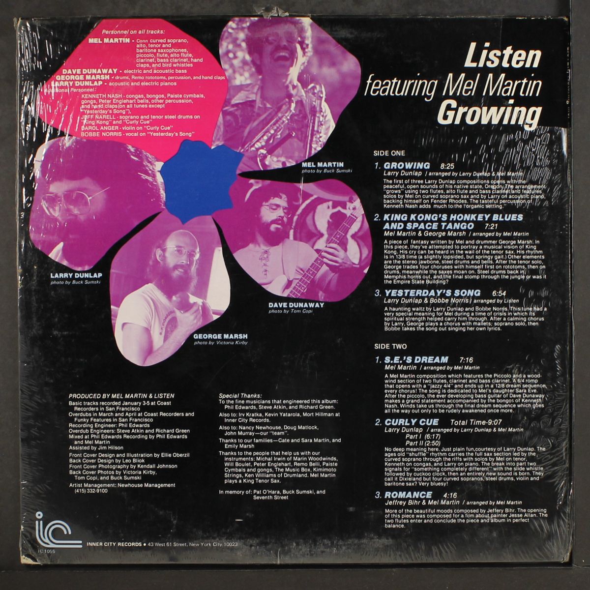 growing by LISTEN (FEATURING MEL MARTIN)
