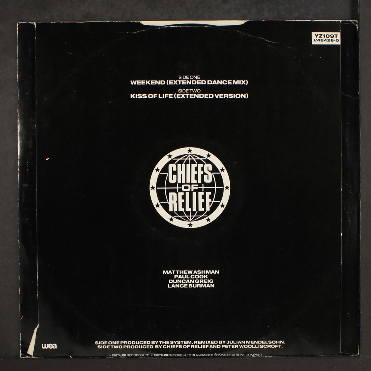 weekend / kiss of life by CHIEFS OF RELIEF