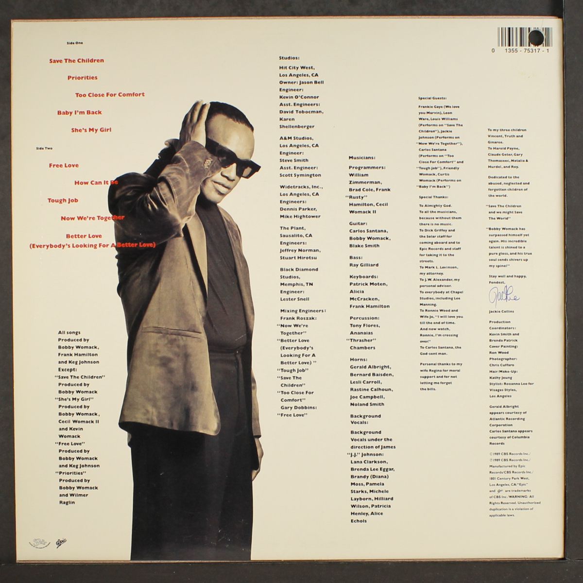 save the children by BOBBY WOMACK