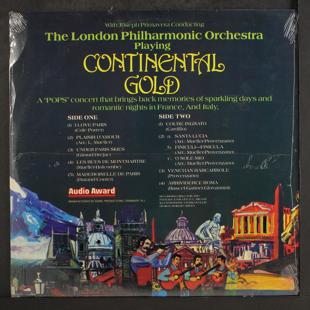 continental gold by LONDON PHILHARMONIC ORCHESTRA