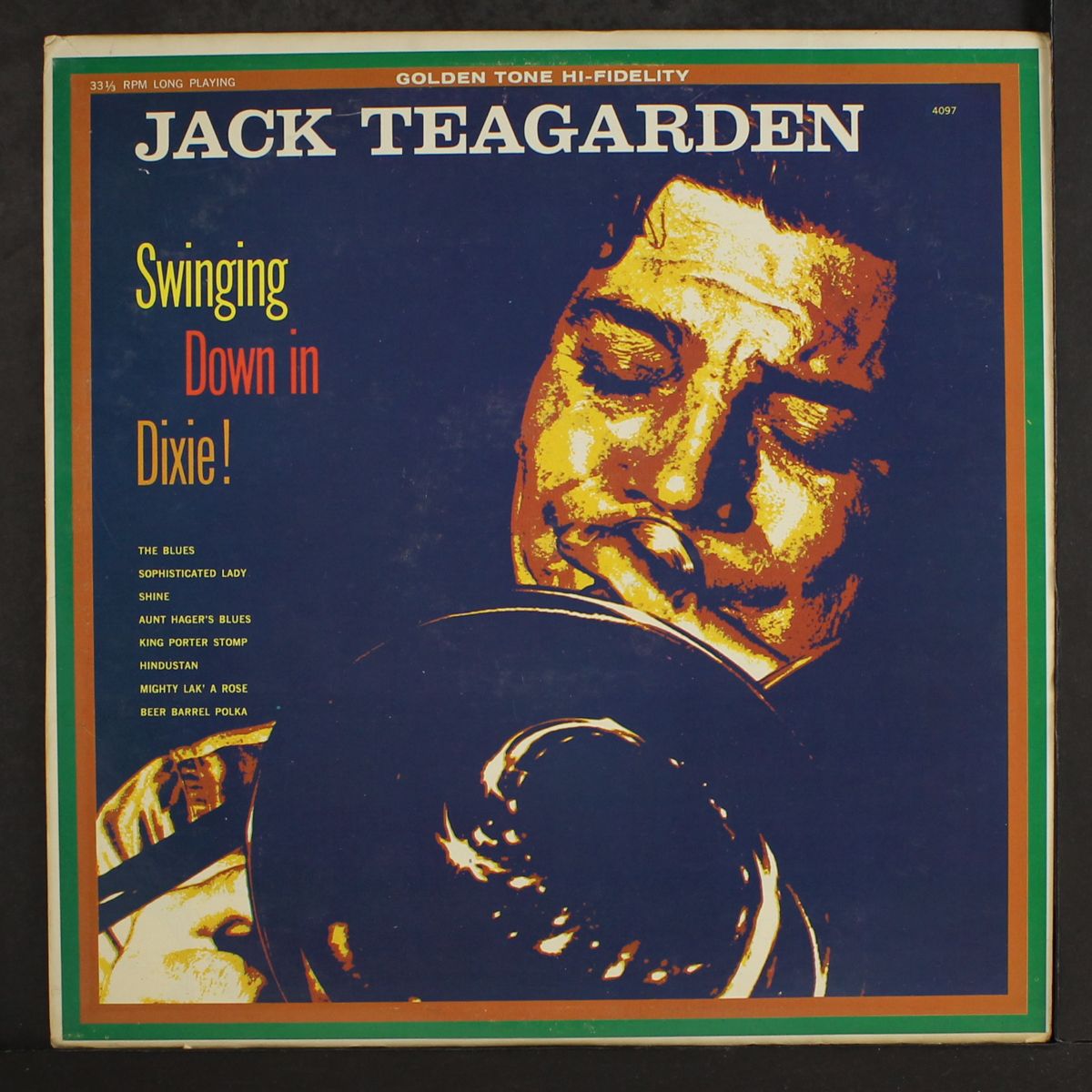 swinging down in dixie by JACK TEAGARDEN