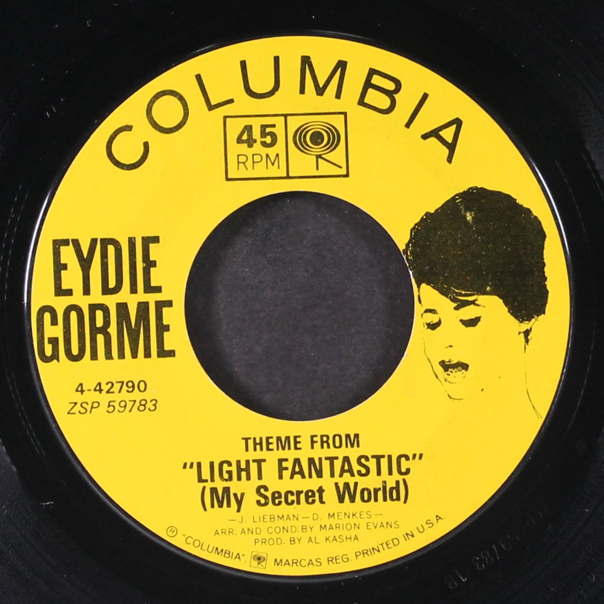 don't try to fight it, baby / my secret world by EYDIE GORME