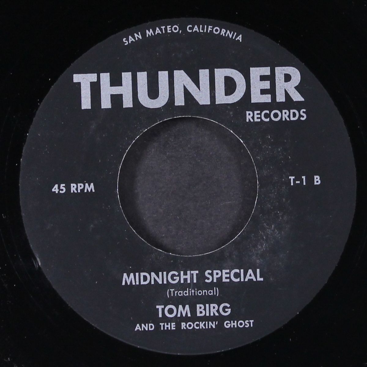 blue suede shoes / midnight special by TOM BIRG & ROCKIN' GHOSTS