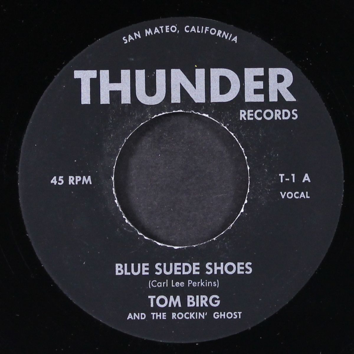 blue suede shoes / midnight special by TOM BIRG & ROCKIN' GHOSTS