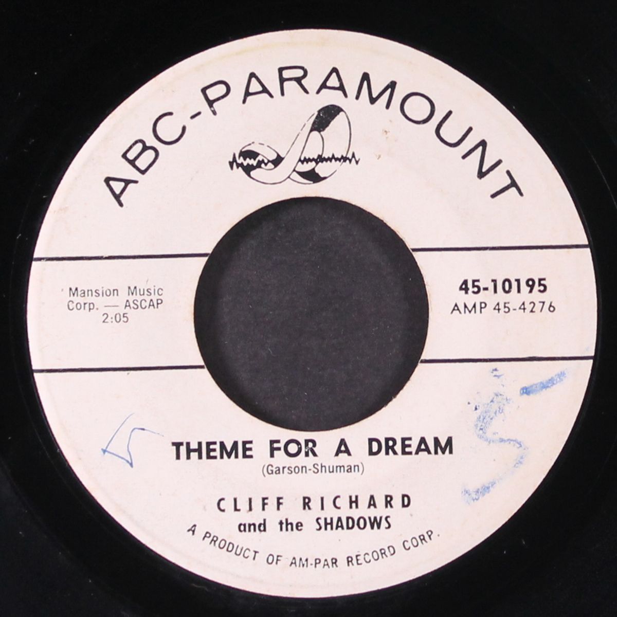 mumblin' mosie / theme for a dream by CLIFF RICHARD