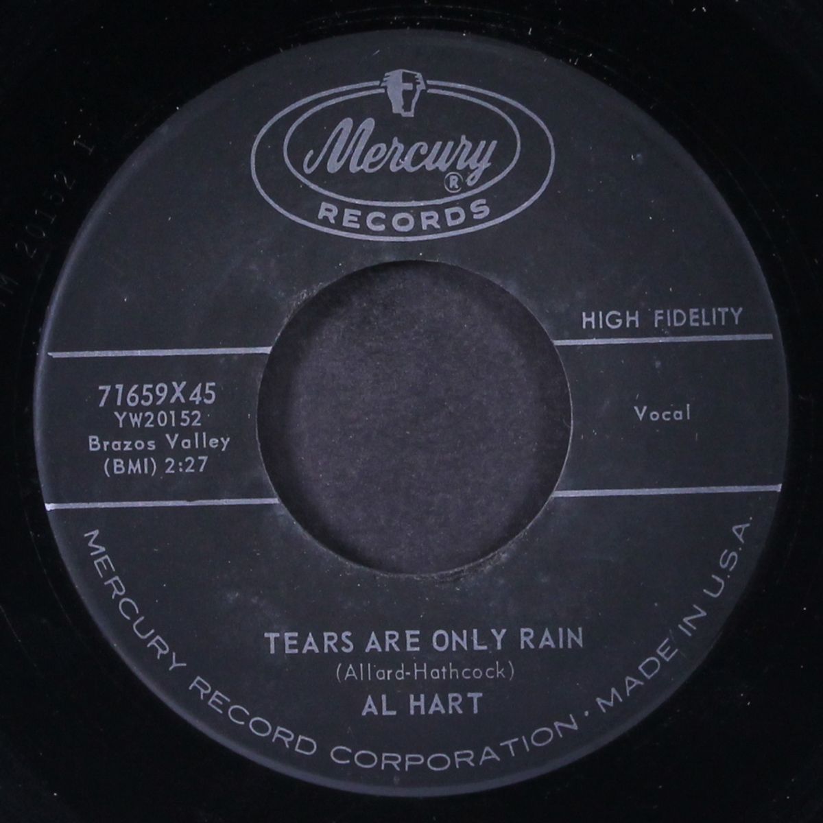 tears are only rain by AL HART